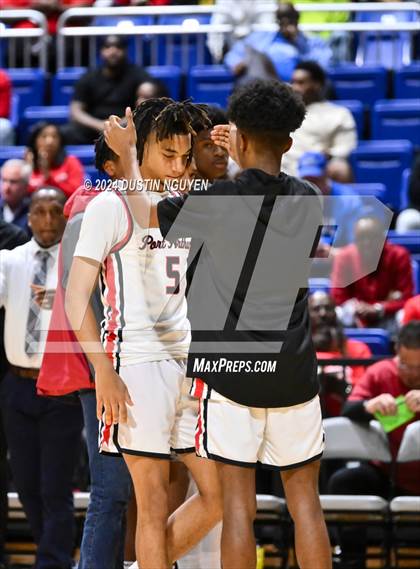 Thumbnail 3 in Ellison vs. Port Arthur Memorial (UIL Basketball 5A Region III Semifinal) photogallery.