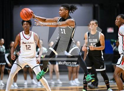 Thumbnail 1 in Ellison vs. Port Arthur Memorial (UIL Basketball 5A Region III Semifinal) photogallery.