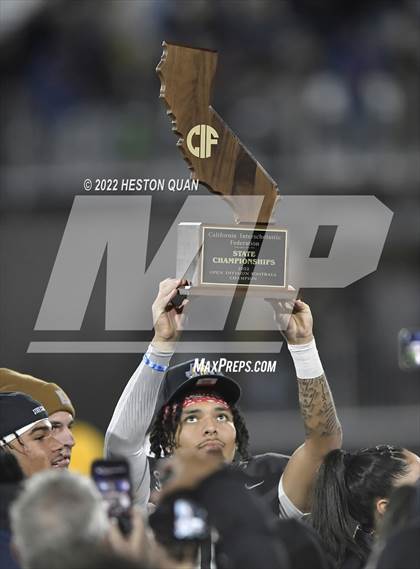 Thumbnail 1 in St. John Bosco vs. Serra (CIF State Open Final) photogallery.