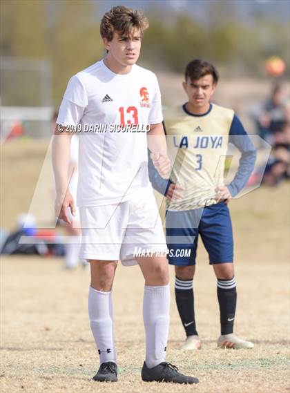 Thumbnail 1 in La Joya Community vs. Seton Catholic (Chandler Prep Invitational) photogallery.