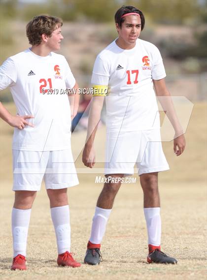 Thumbnail 2 in La Joya Community vs. Seton Catholic (Chandler Prep Invitational) photogallery.