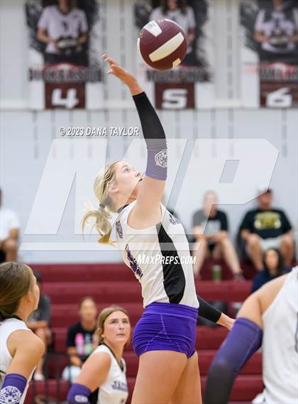 Thumbnail 2 in Alvord vs Jacksboro (Poolville Summer Slam Tournament) photogallery.