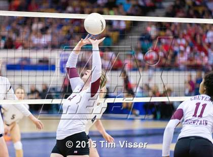 Thumbnail 2 in Cheyenne Mountain vs. Evergreen (CHSAA 4A Semifinal) photogallery.