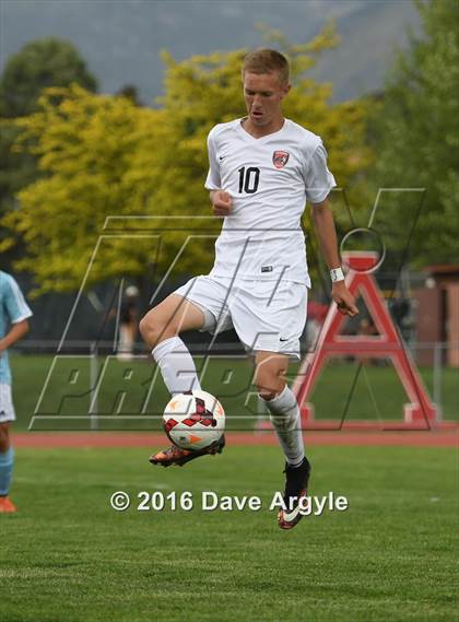 Thumbnail 2 in Sky View vs. American Fork (UHSAA 5A Tournament) photogallery.