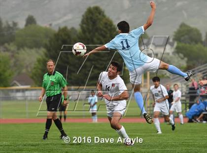 Thumbnail 3 in Sky View vs. American Fork (UHSAA 5A Tournament) photogallery.