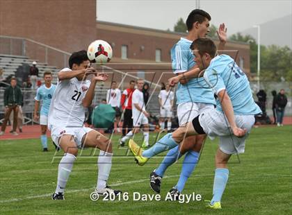 Thumbnail 3 in Sky View vs. American Fork (UHSAA 5A Tournament) photogallery.