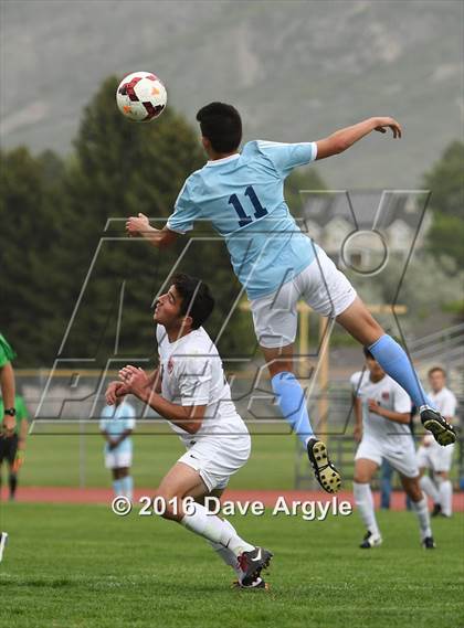 Thumbnail 2 in Sky View vs. American Fork (UHSAA 5A Tournament) photogallery.