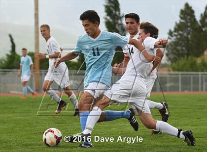 Thumbnail 2 in Sky View vs. American Fork (UHSAA 5A Tournament) photogallery.