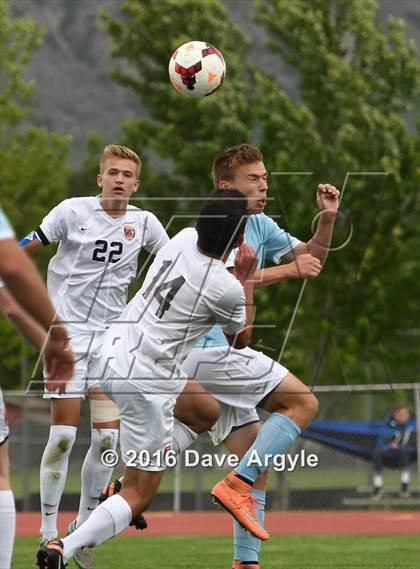 Thumbnail 1 in Sky View vs. American Fork (UHSAA 5A Tournament) photogallery.