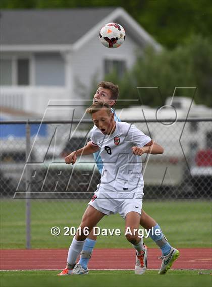 Thumbnail 2 in Sky View vs. American Fork (UHSAA 5A Tournament) photogallery.