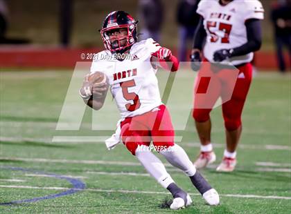 Thumbnail 3 in North Garland vs. Rockwall (UIL 6A Bi-District Playoff) photogallery.