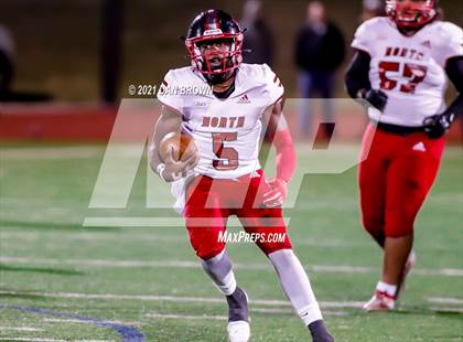 Thumbnail 3 in North Garland vs. Rockwall (UIL 6A Bi-District Playoff) photogallery.