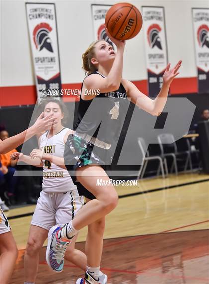Thumbnail 1 in Tanque Verde vs. Gilbert Christian (Chandler Prep New Years Classic) photogallery.