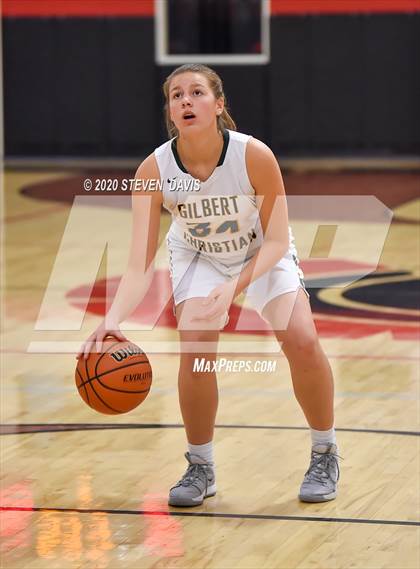 Thumbnail 1 in Tanque Verde vs. Gilbert Christian (Chandler Prep New Years Classic) photogallery.