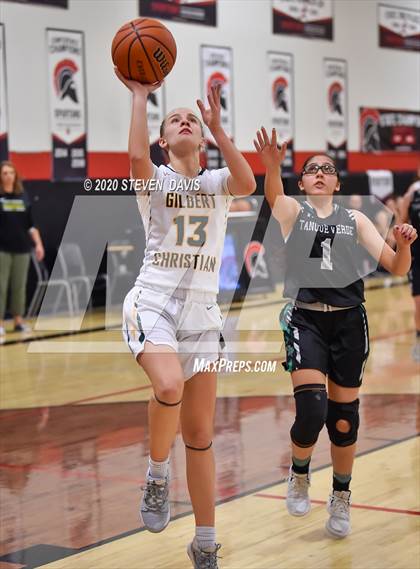 Thumbnail 3 in Tanque Verde vs. Gilbert Christian (Chandler Prep New Years Classic) photogallery.