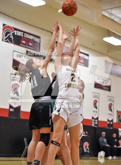 Thumbnail 3 in Tanque Verde vs. Gilbert Christian (Chandler Prep New Years Classic) photogallery.