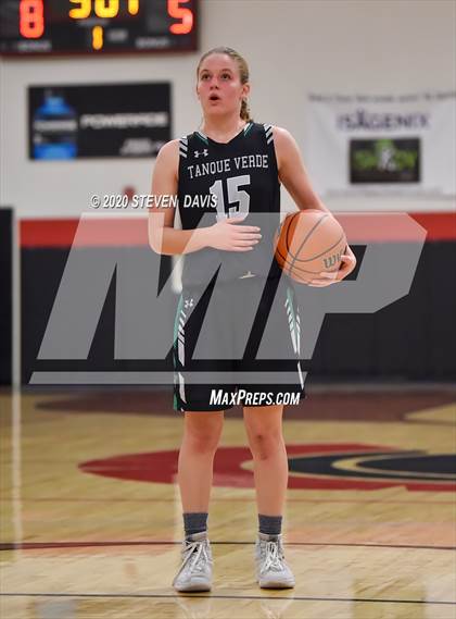 Thumbnail 2 in Tanque Verde vs. Gilbert Christian (Chandler Prep New Years Classic) photogallery.