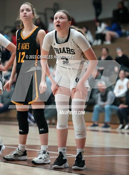 Thumbnail 2 in St. Agnes Academy vs. Bishop Lynch (TAPPS 6A Regional Final) photogallery.