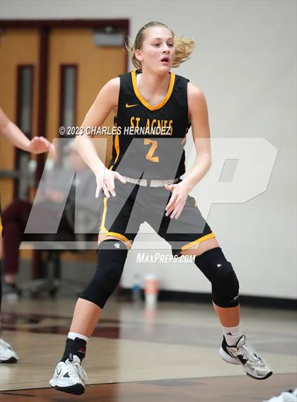 Thumbnail 2 in St. Agnes Academy vs. Bishop Lynch (TAPPS 6A Regional Final) photogallery.