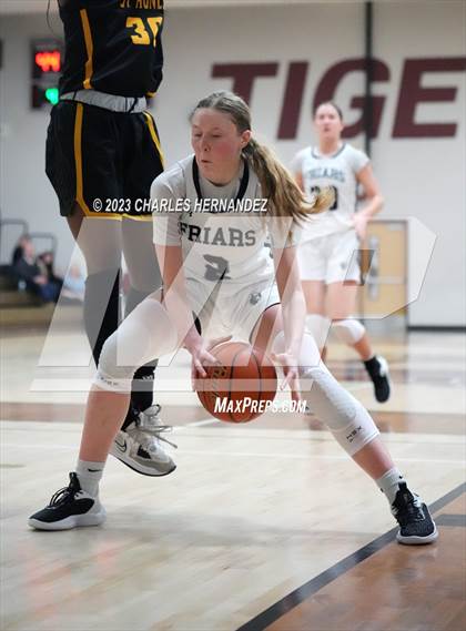 Thumbnail 1 in St. Agnes Academy vs. Bishop Lynch (TAPPS 6A Regional Final) photogallery.