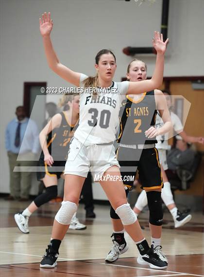 Thumbnail 1 in St. Agnes Academy vs. Bishop Lynch (TAPPS 6A Regional Final) photogallery.