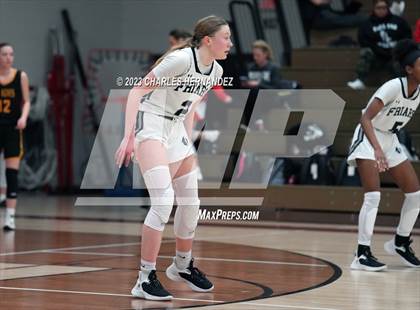 Thumbnail 2 in St. Agnes Academy vs. Bishop Lynch (TAPPS 6A Regional Final) photogallery.