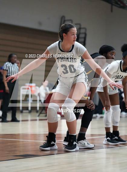 Thumbnail 1 in St. Agnes Academy vs. Bishop Lynch (TAPPS 6A Regional Final) photogallery.