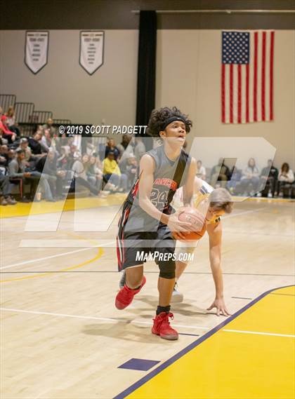 Thumbnail 3 in Temecula Valley vs. Rancho Verde (Rancho Christian Eagles Showcase) photogallery.