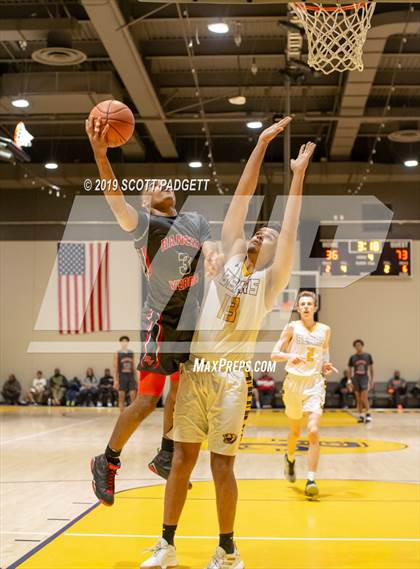 Thumbnail 3 in Temecula Valley vs. Rancho Verde (Rancho Christian Eagles Showcase) photogallery.