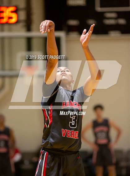 Thumbnail 3 in Temecula Valley vs. Rancho Verde (Rancho Christian Eagles Showcase) photogallery.