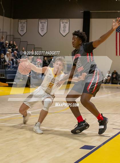 Thumbnail 2 in Temecula Valley vs. Rancho Verde (Rancho Christian Eagles Showcase) photogallery.