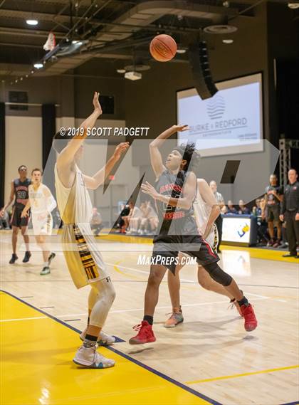 Thumbnail 1 in Temecula Valley vs. Rancho Verde (Rancho Christian Eagles Showcase) photogallery.