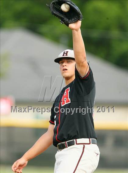 Thumbnail 2 in Rockwall-Heath vs. Hillcrest (4A Region II Quarterfinal) photogallery.