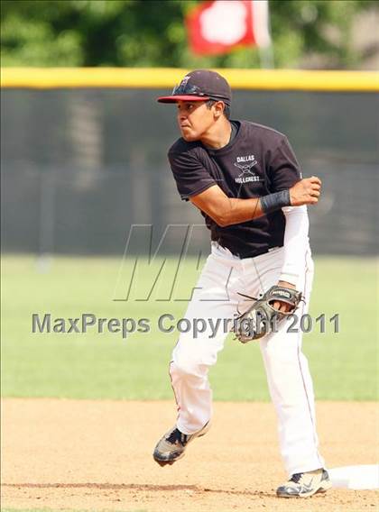 Thumbnail 3 in Rockwall-Heath vs. Hillcrest (4A Region II Quarterfinal) photogallery.
