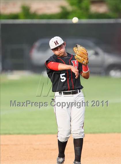 Thumbnail 3 in Rockwall-Heath vs. Hillcrest (4A Region II Quarterfinal) photogallery.