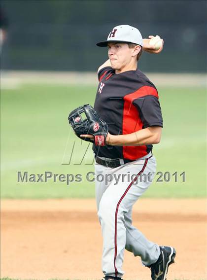 Thumbnail 3 in Rockwall-Heath vs. Hillcrest (4A Region II Quarterfinal) photogallery.