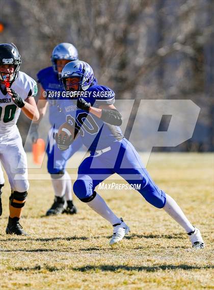 Thumbnail 1 in Rangely @ Dayspring Christian Academy (CHSAA A-8 Round 1) photogallery.