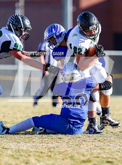 Thumbnail 2 in Rangely @ Dayspring Christian Academy (CHSAA A-8 Round 1) photogallery.