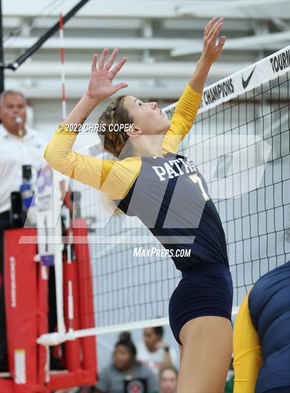 Thumbnail 1 in Carrollton School of the Sacred Heart vs Virginia Academy (Nike Tournament of Champions) photogallery.