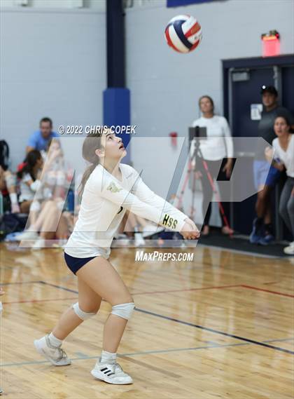 Thumbnail 1 in Carrollton School of the Sacred Heart vs Virginia Academy (Nike Tournament of Champions) photogallery.