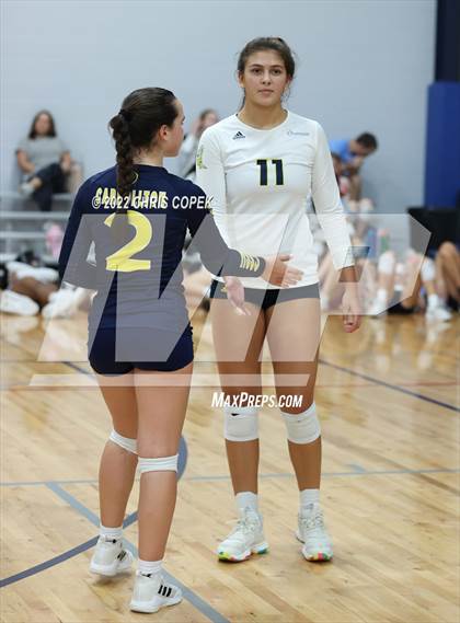 Thumbnail 1 in Carrollton School of the Sacred Heart vs Virginia Academy (Nike Tournament of Champions) photogallery.