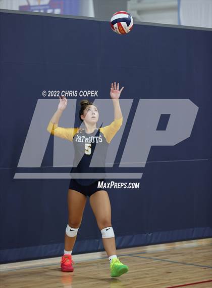 Thumbnail 1 in Carrollton School of the Sacred Heart vs Virginia Academy (Nike Tournament of Champions) photogallery.