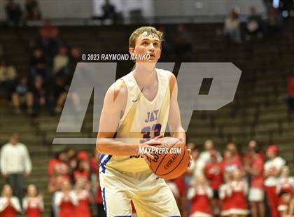 Thumbnail 2 in Frankton vs Jay County (IHSAA 3A Section 24 Semifinal)  photogallery.