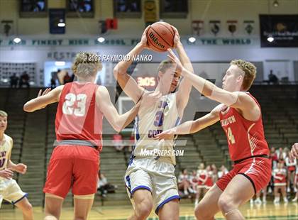 Thumbnail 2 in Frankton vs Jay County (IHSAA 3A Section 24 Semifinal)  photogallery.
