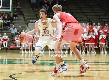 Thumbnail 2 in Frankton vs Jay County (IHSAA 3A Section 24 Semifinal)  photogallery.