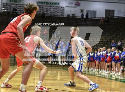 Thumbnail 3 in Frankton vs Jay County (IHSAA 3A Section 24 Semifinal)  photogallery.