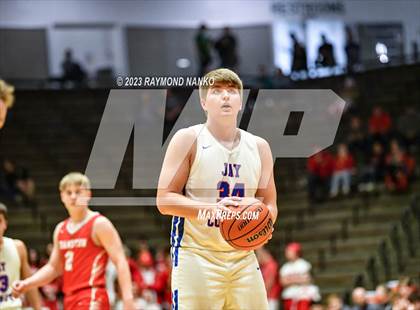 Thumbnail 3 in Frankton vs Jay County (IHSAA 3A Section 24 Semifinal)  photogallery.