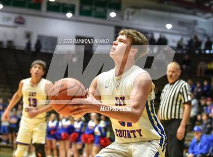 Thumbnail 2 in Frankton vs Jay County (IHSAA 3A Section 24 Semifinal)  photogallery.