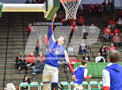 Thumbnail 2 in Frankton vs Jay County (IHSAA 3A Section 24 Semifinal)  photogallery.