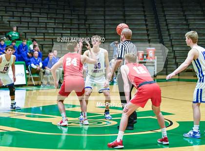 Thumbnail 3 in Frankton vs Jay County (IHSAA 3A Section 24 Semifinal)  photogallery.